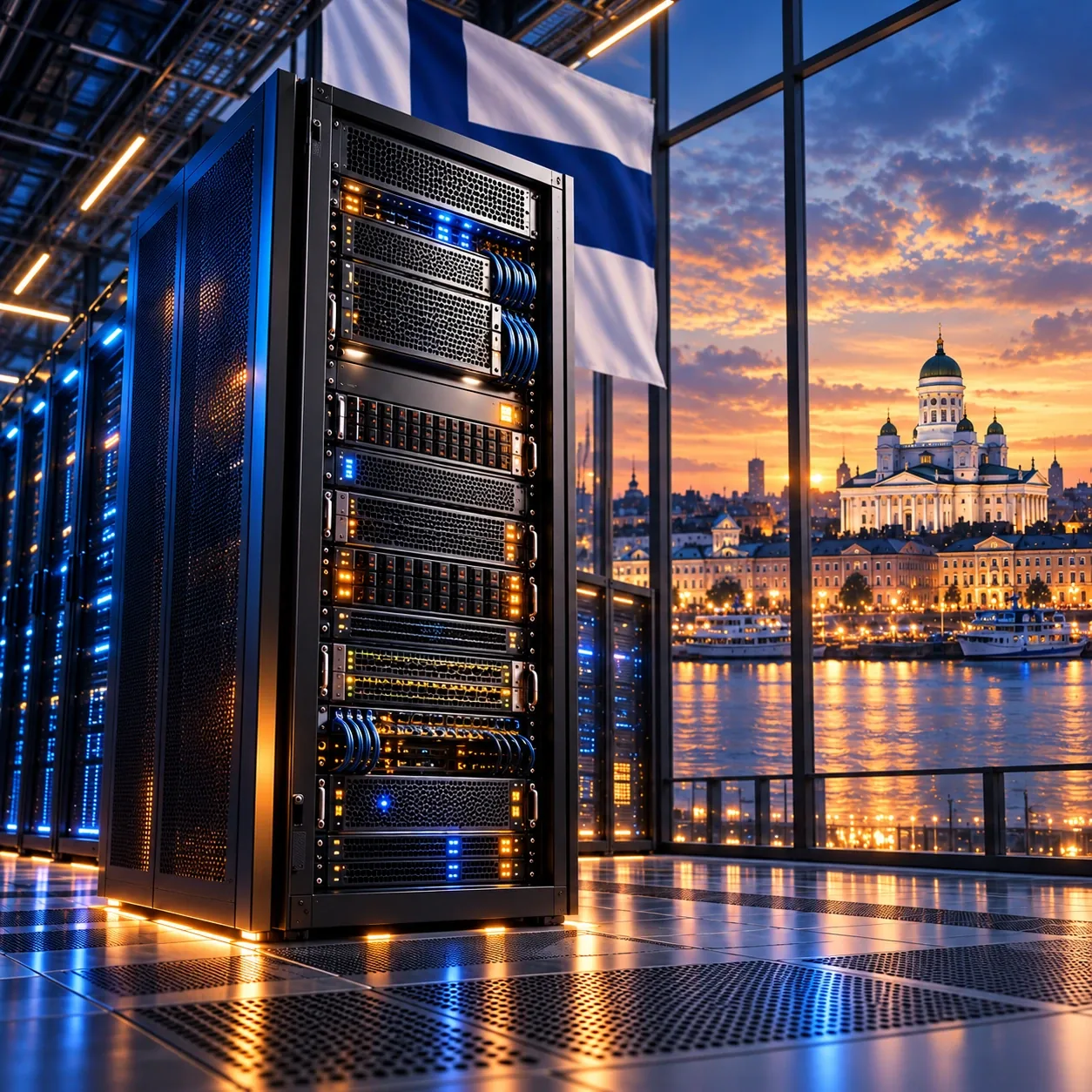 Dedizierte Server von VDSCOM in Finnland