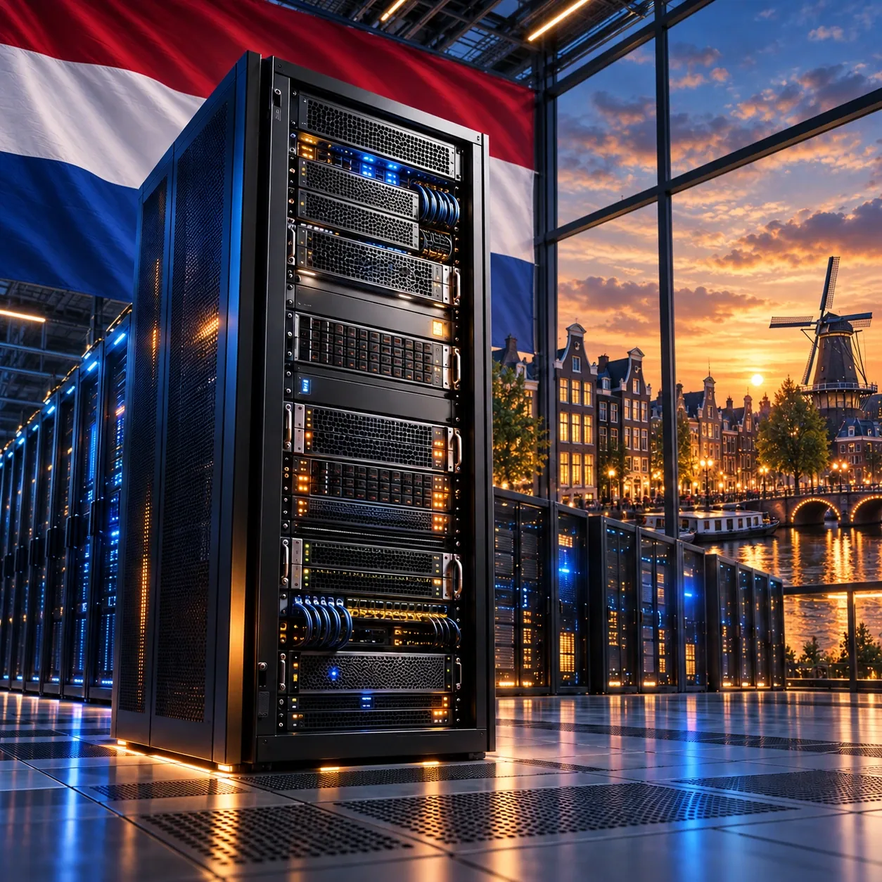 Dedizierte Server von VDSCOM in den Niederlanden