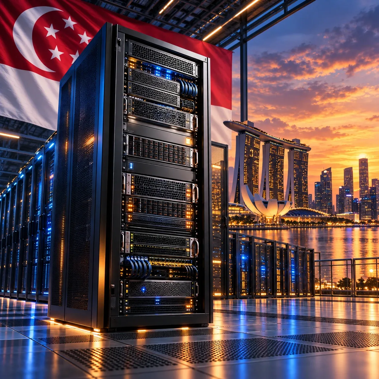 Servidores dedicados VDSCOM en Singapur