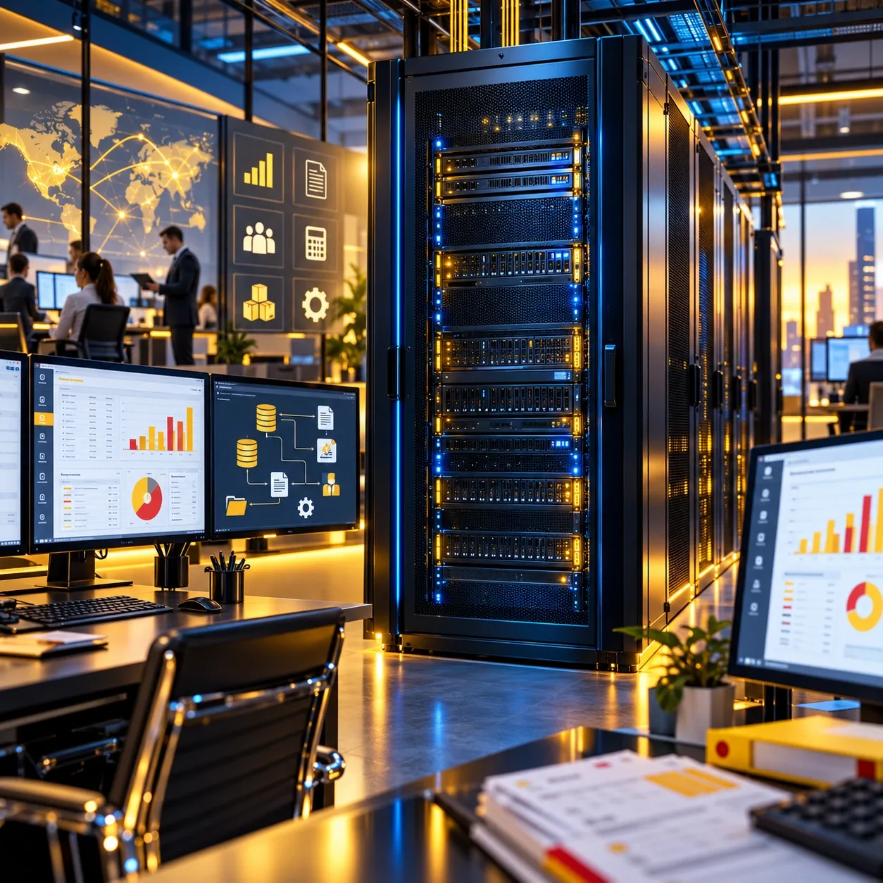 Dedicated Server von VDSCOM für 1C
