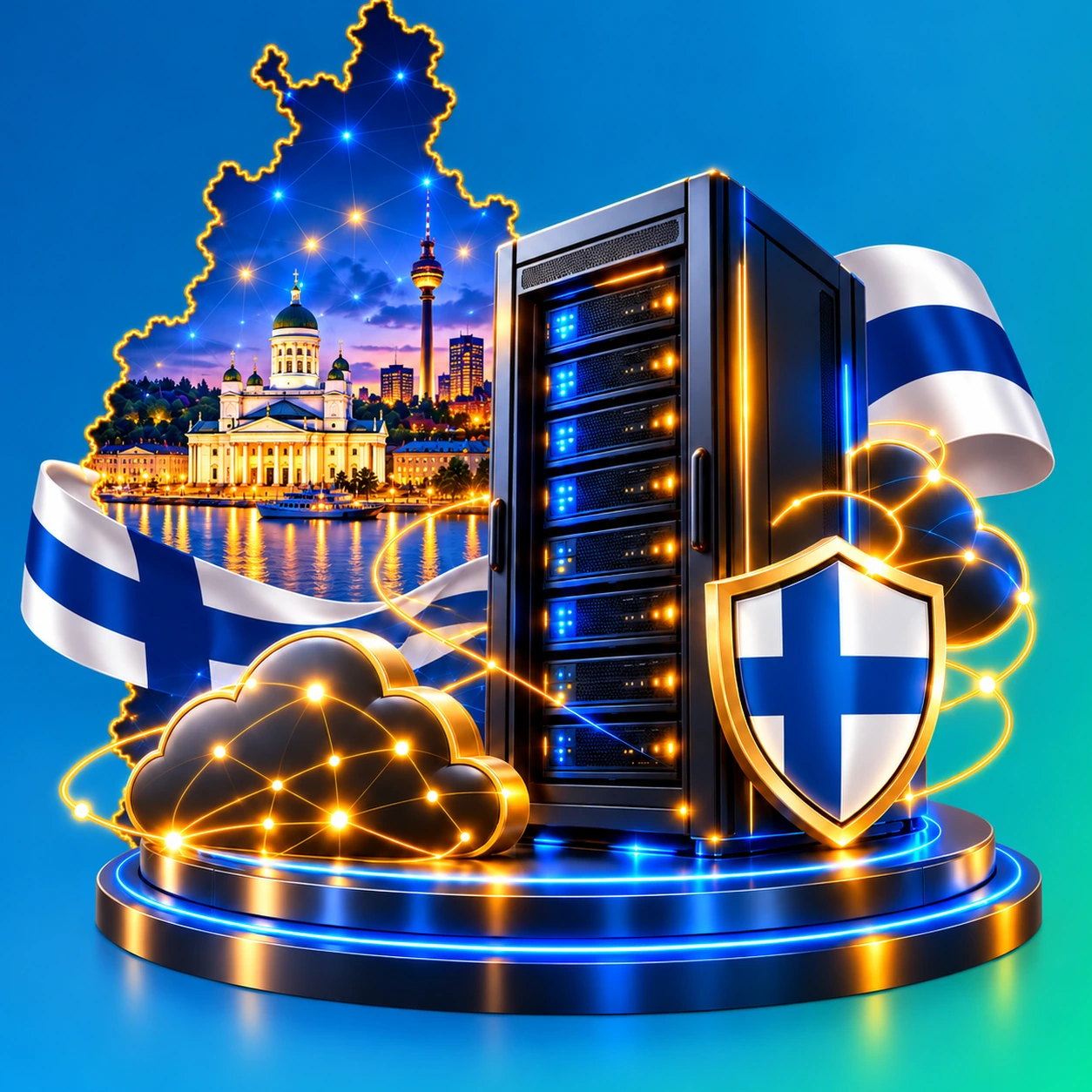 Servidores VDS en Finlandia