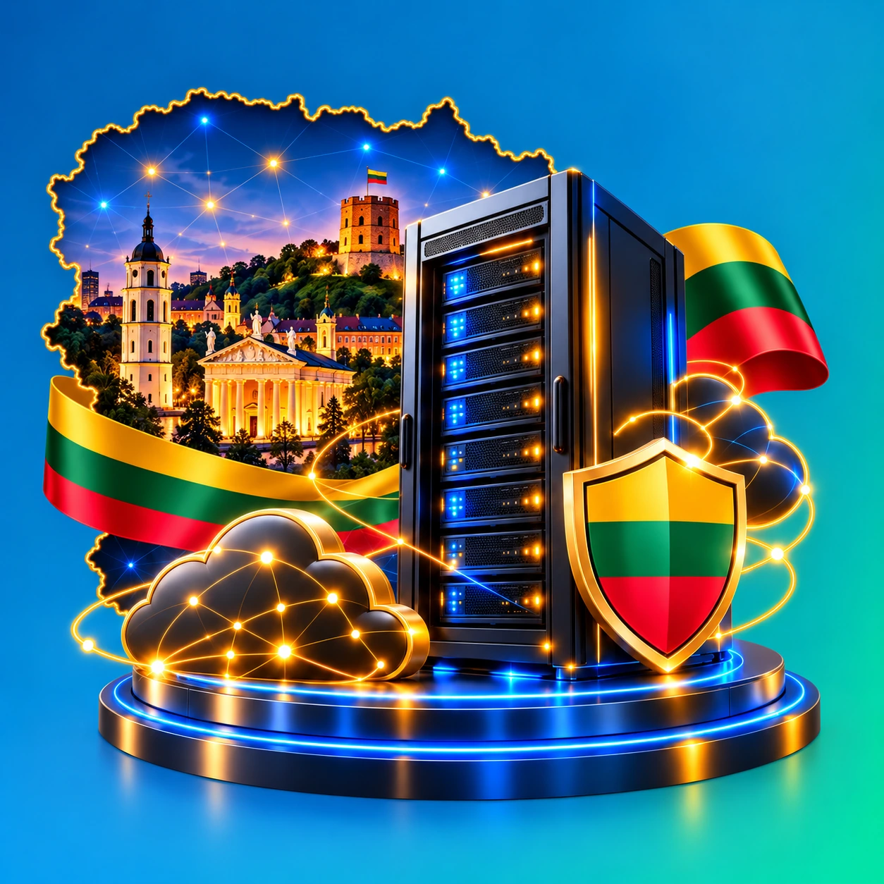 VDSCOM VDS and VPS servers in Vilnius, Lithuania