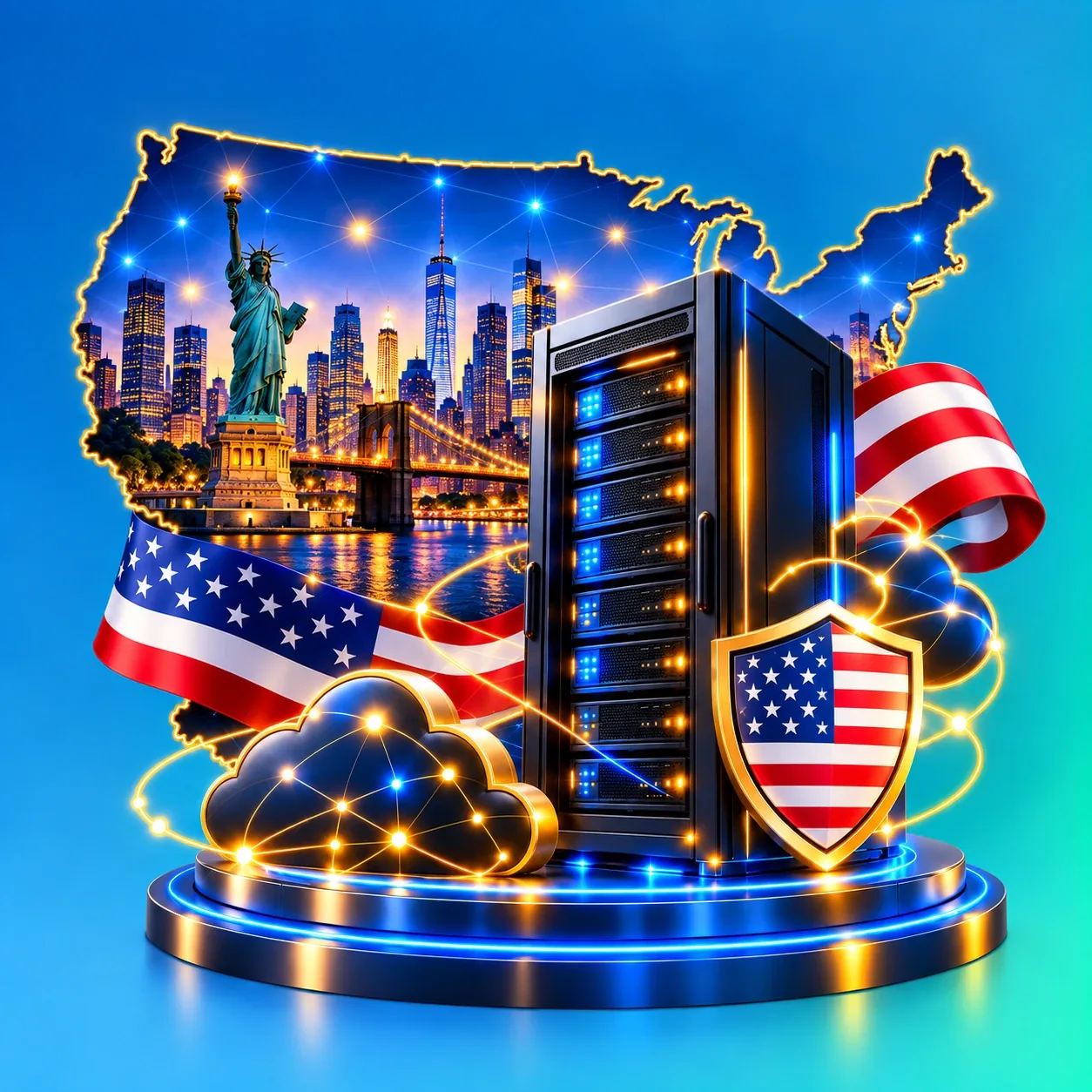 Servidores VDS en Estados Unidos